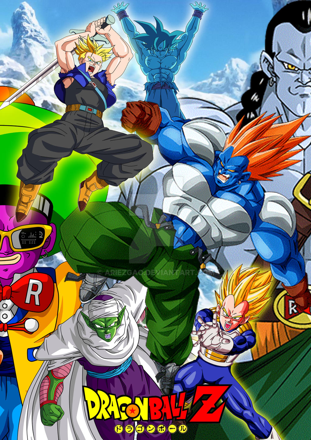 DBZ Super Android 13 By AriezGao On DeviantArt Dbz super android 13 by ariezgao on deviantart