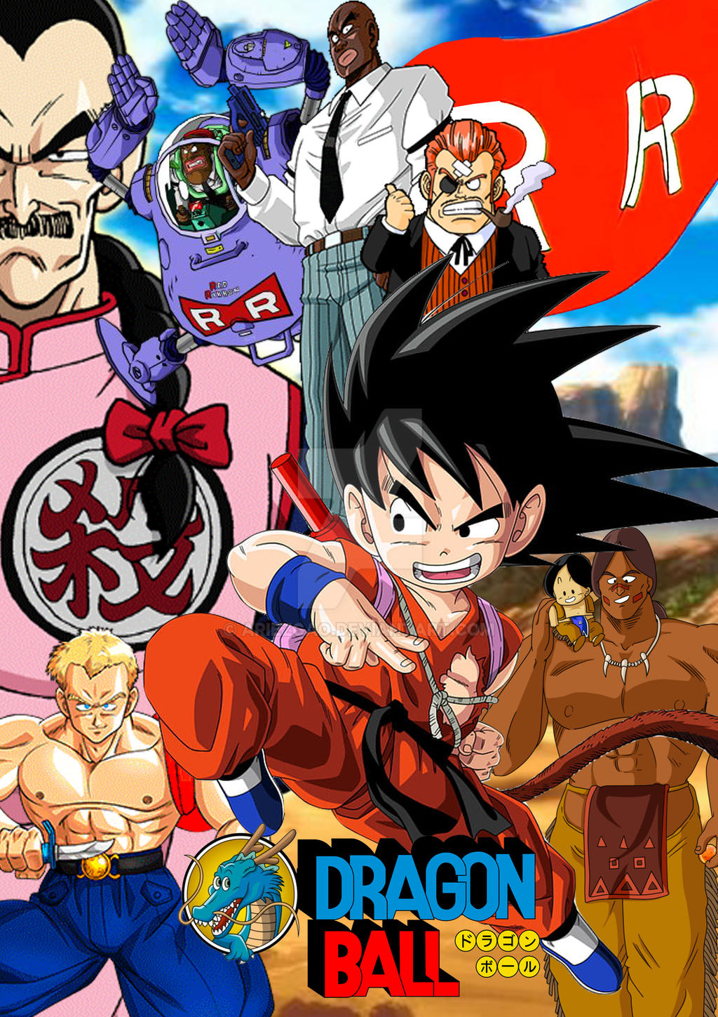 General Blue vs Tao Pai Pai by AriezGao on DeviantArt General Blue vs Tao Pai Pai by AriezGao on DeviantArt