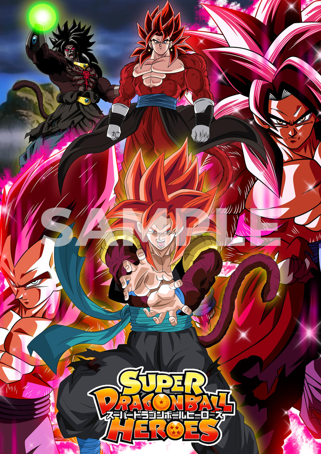 Vegetto Super Saiyajin 4 estará em Super Dragon Ball Heroes