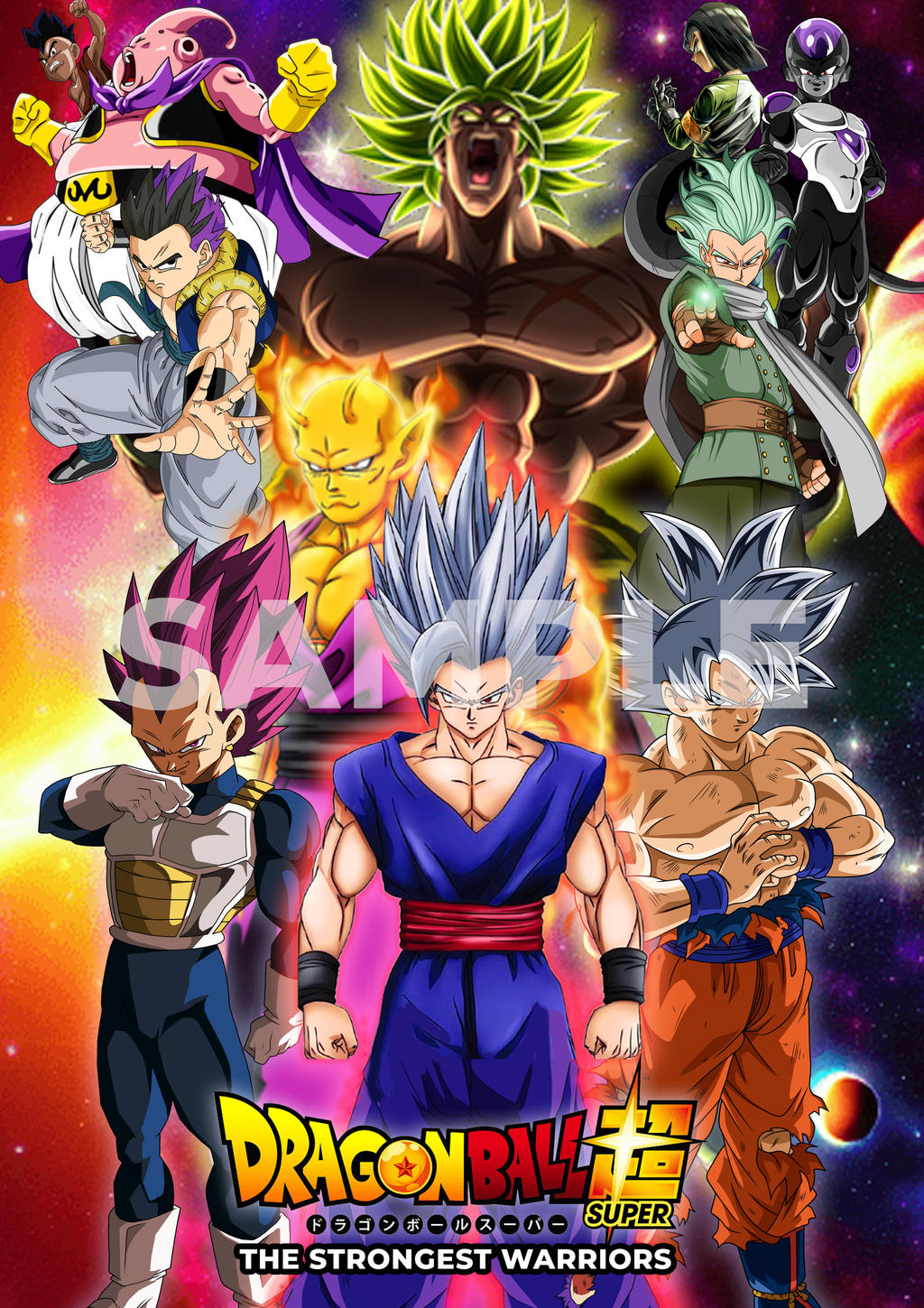 Download Battle of the strongest warriors in the Tournament of Power  Wallpaper