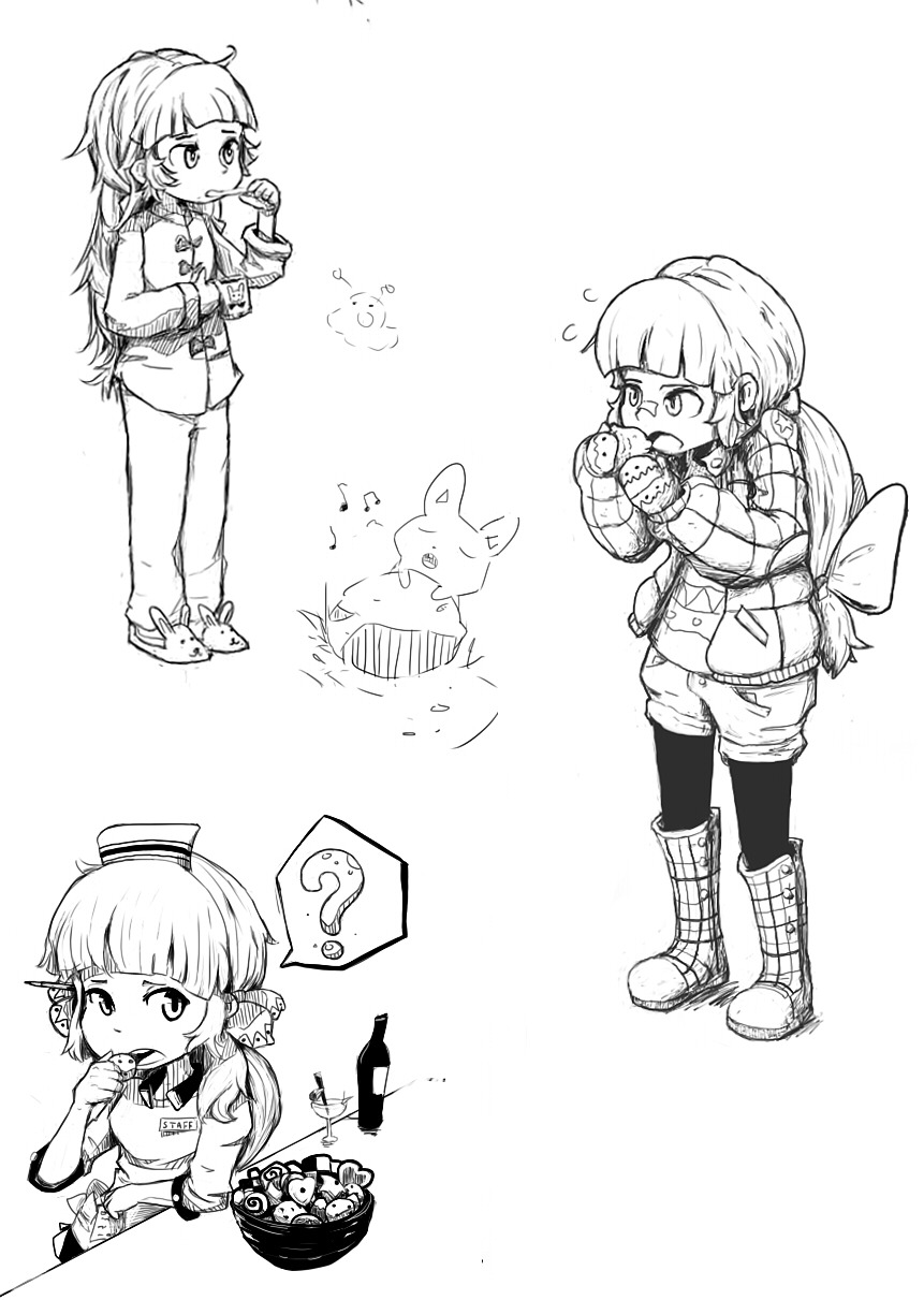 Spookycharms doodles