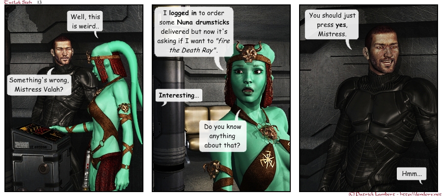 Twi'lek Sith comic 13