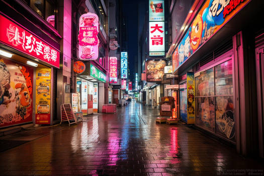 Anime shopping street