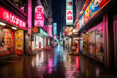 Anime shopping street