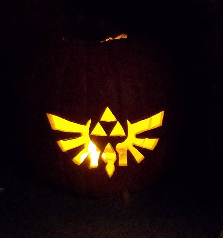 Legend of Zelda pumpkin carving by on DeviantArt