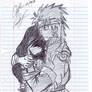 Hinata and Naruto sketch...