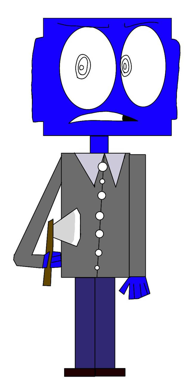 Exploding Blue Guy Blue guy by purpleshark2010 on DeviantArt