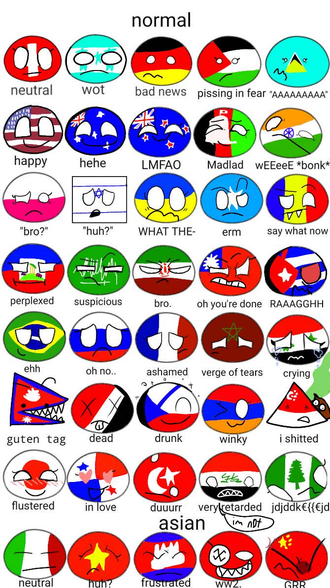Countryballs feeling but with mouth by purpleshark2010 on DeviantArt