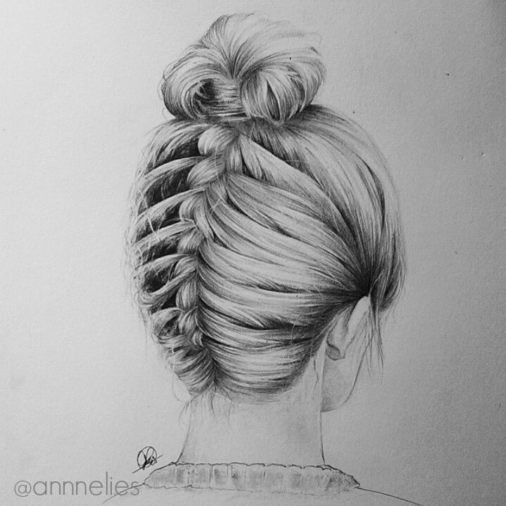 Updo braid