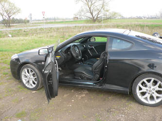 Hyundai Tiburon side view