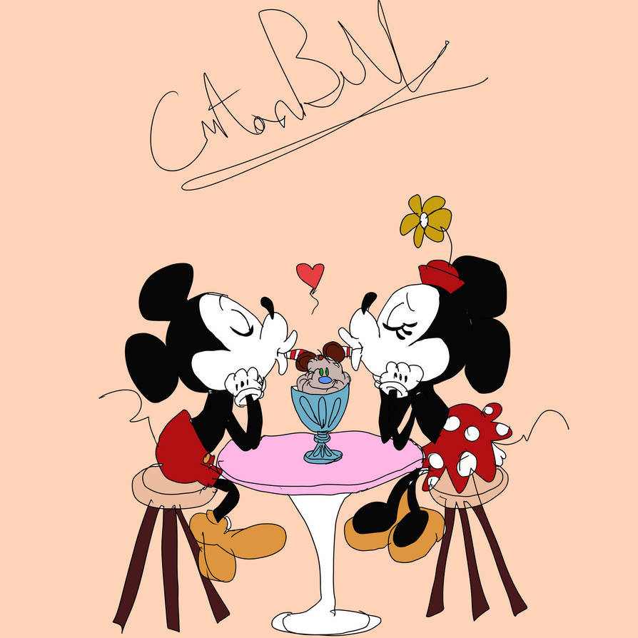 Minnie Deviantart Mickey x minnie by thebull1980sCECfan on DeviantArt