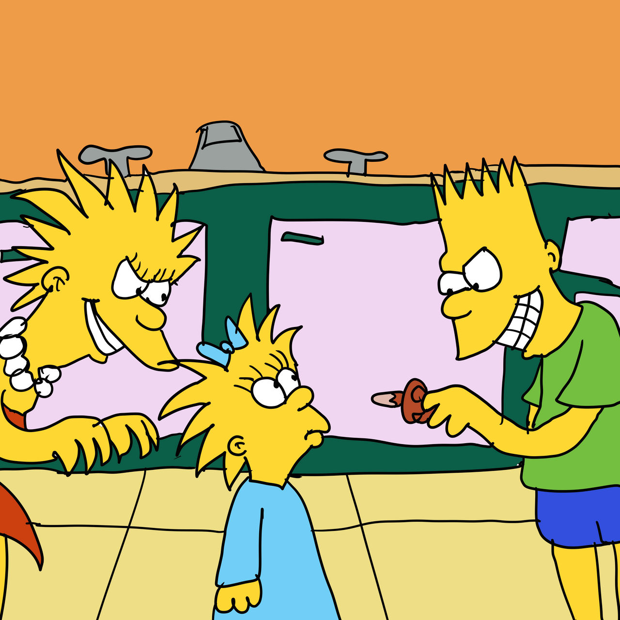 Tracey Ullman Simpsons The Pacifier (1987) by thebull1980sCECfan on Tracey Ullman Simpsons The Pacifier (1987) by thebull1980sCECfan on