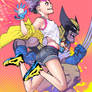 Jubilee and Wolverine