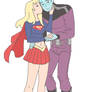 Brainy and Kara: in JLU [Far from home]