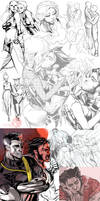 Some X-men sketches