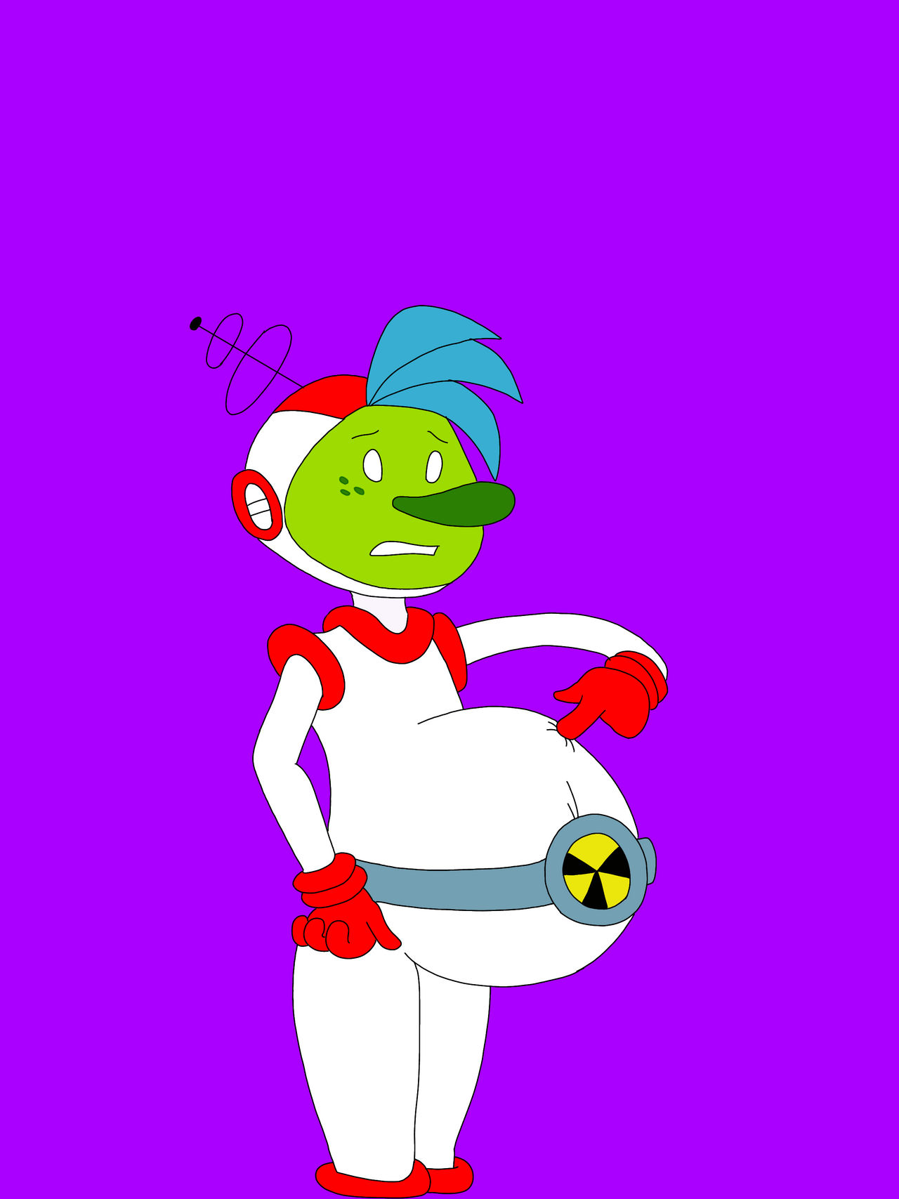 Big belly Sparky by kittyhollyhock on DeviantArt