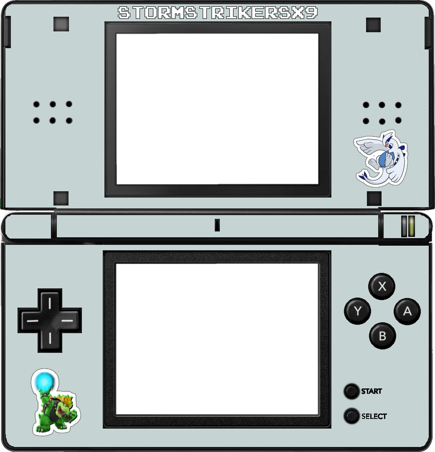 Nintendo DS Lite Layout by StormStrikerSX9 on DeviantArt