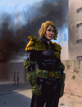 Judge Anderson by Paul Moore - colors