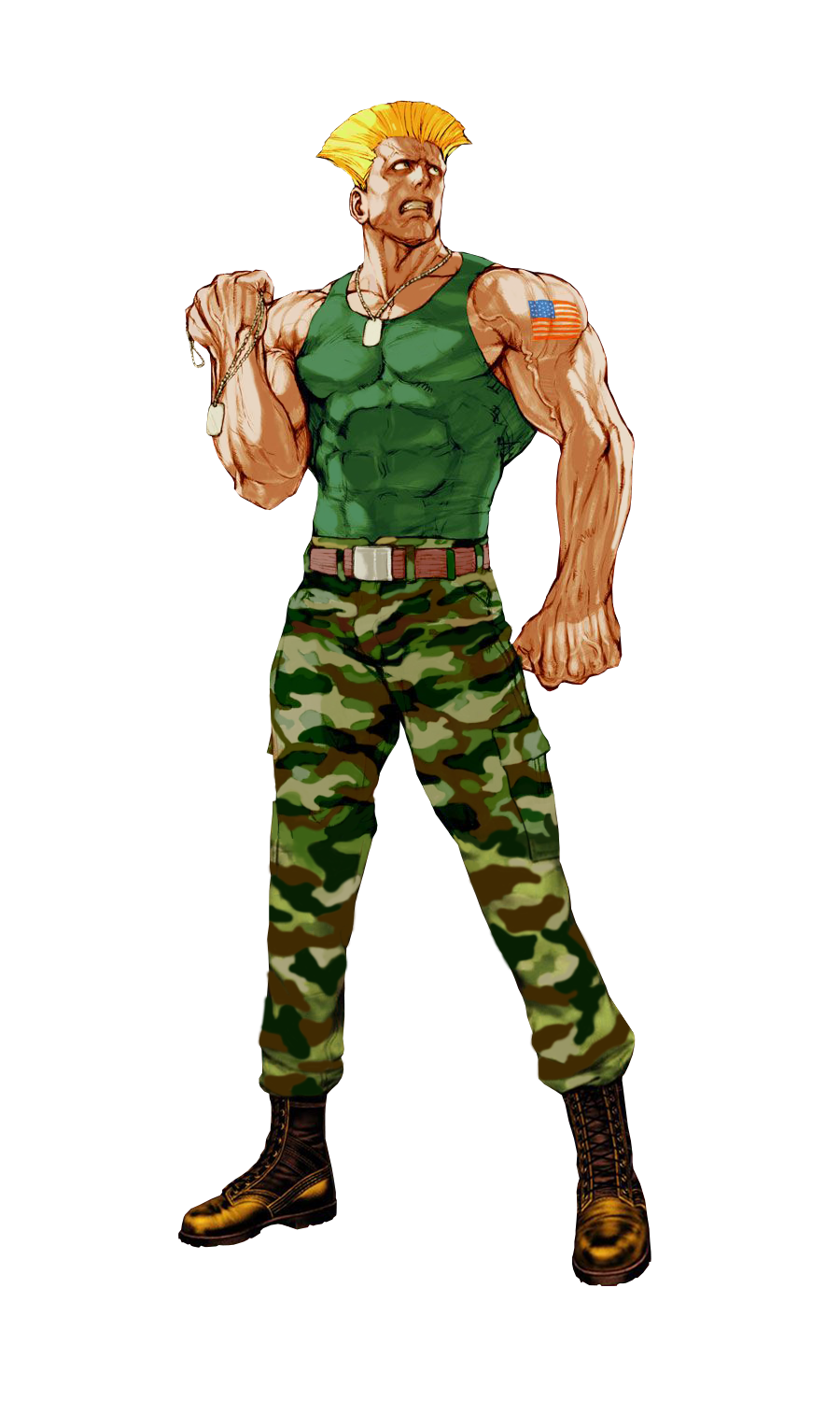 Guile (Street Fighter) - Characters & Art - Capcom vs. SNK