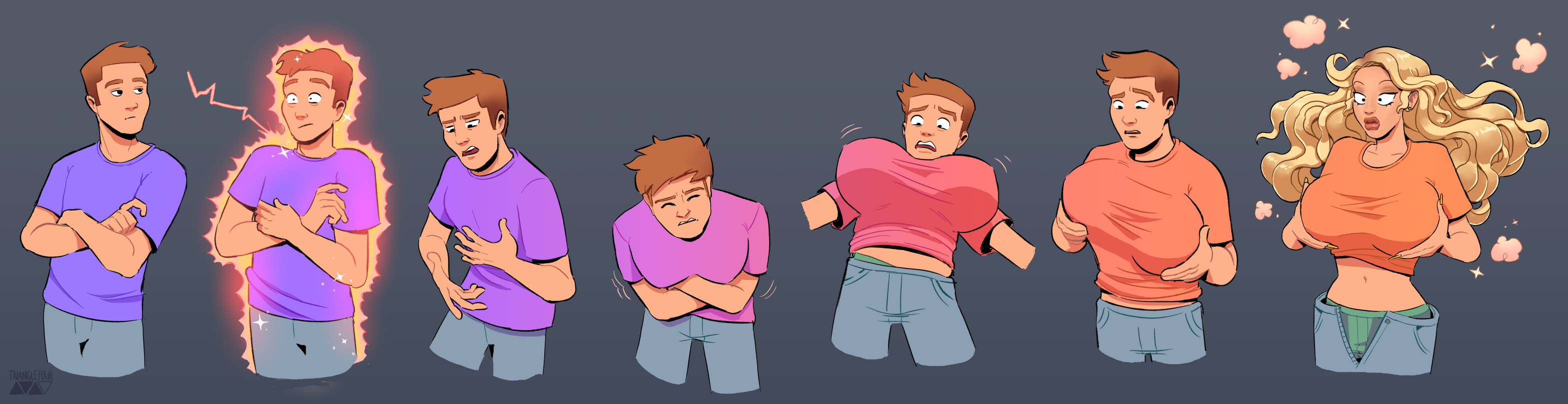Characters Getting Zapped Zapped by TriangleFour on DeviantArt