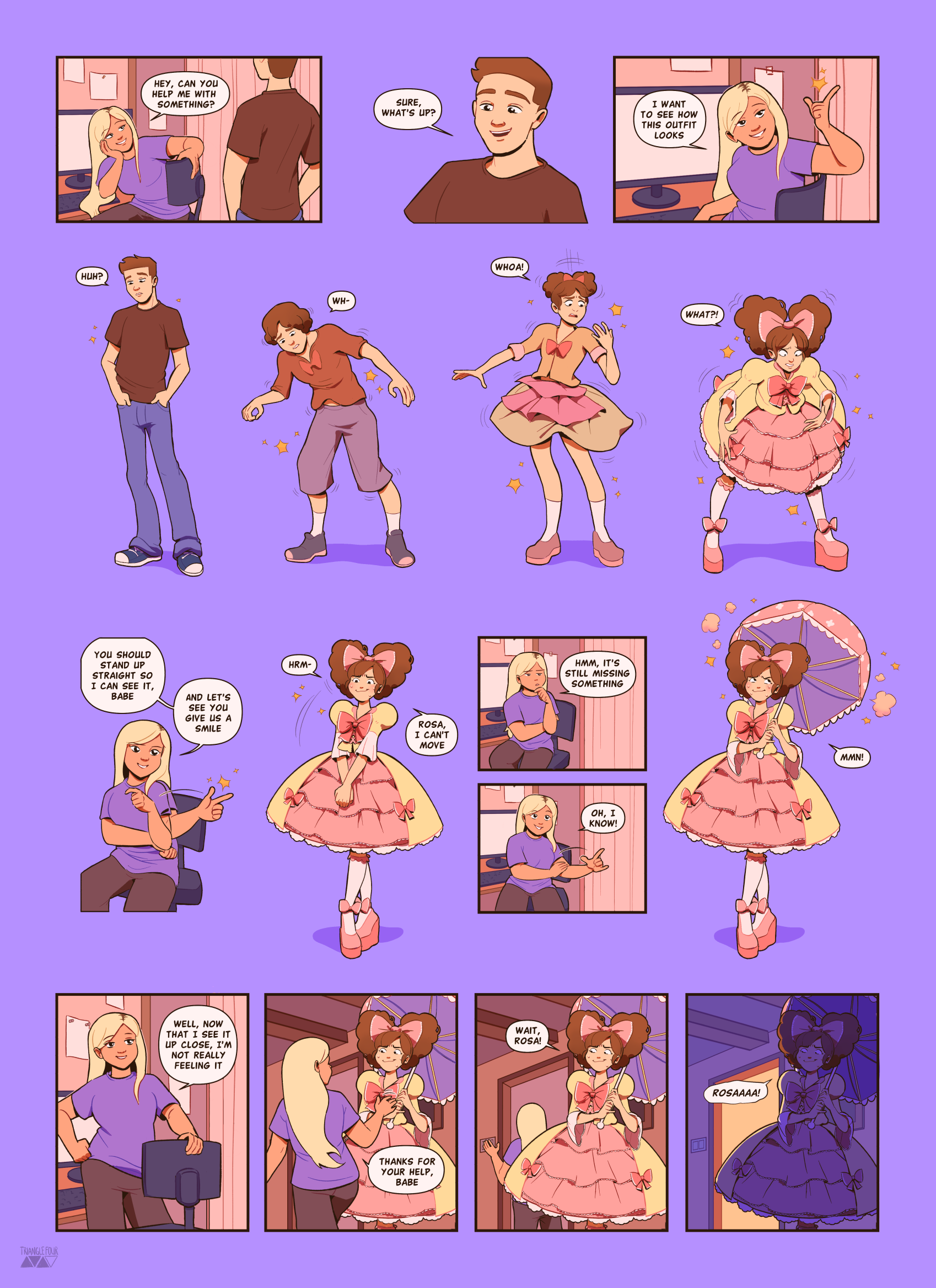 Clothes Control Deviantart Dress Test by TriangleFour on DeviantArt