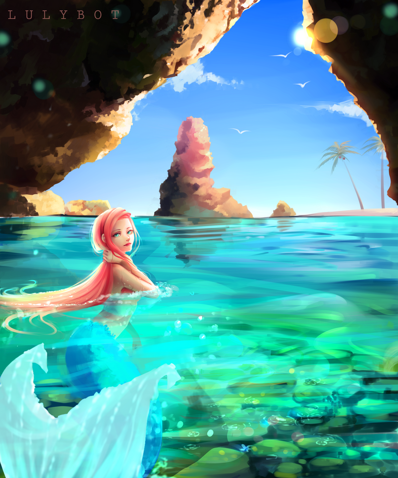 Deviantart Lulybot mermaid by Lulybot on DeviantArt