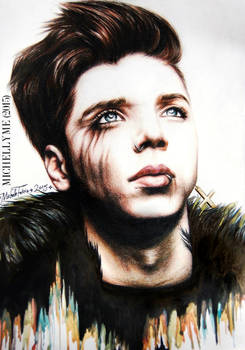 Andy Biersack Color Portrait