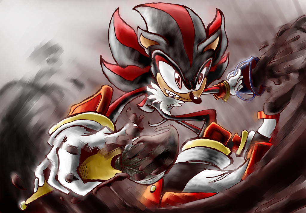 Shadow Raaaaaaar Shadow Hates Colours Fan Art by ICUdhara on DeviantArt