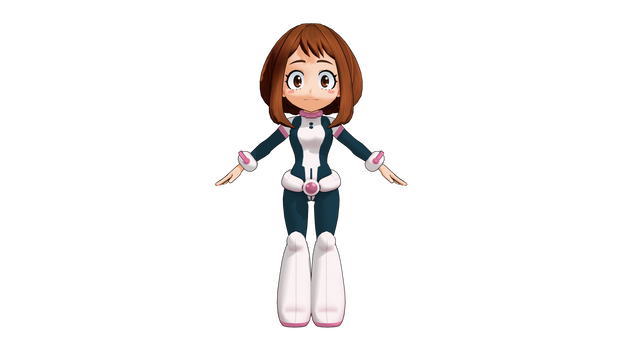 [MMD] Chibi Uraraka Ochako