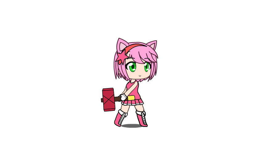 Amy Human In Gacha Life By Nickthemonkey On Deviantart