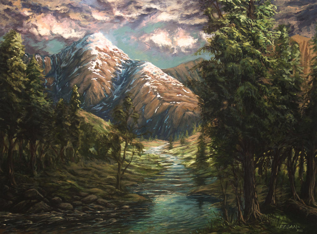 Mountain Landscape by MarioFegan Mountain Landscape by MarioFegan