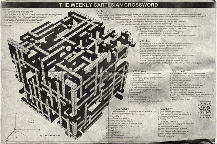 Cartesian Crossword Blank by tower015 on DeviantArt