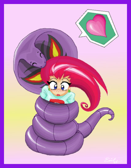 Snake Hugs by goldfish078 on DeviantArt