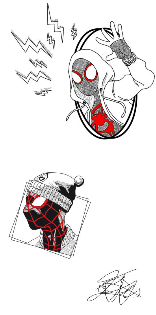 Spider man mile morales art tattoo by D3m0nInk on DeviantArt