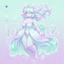 OPEN | Aquatic lotus | Furry sea-bunny adoptable