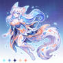 CLOSED | Starlight Koi | Furry cat adoptable