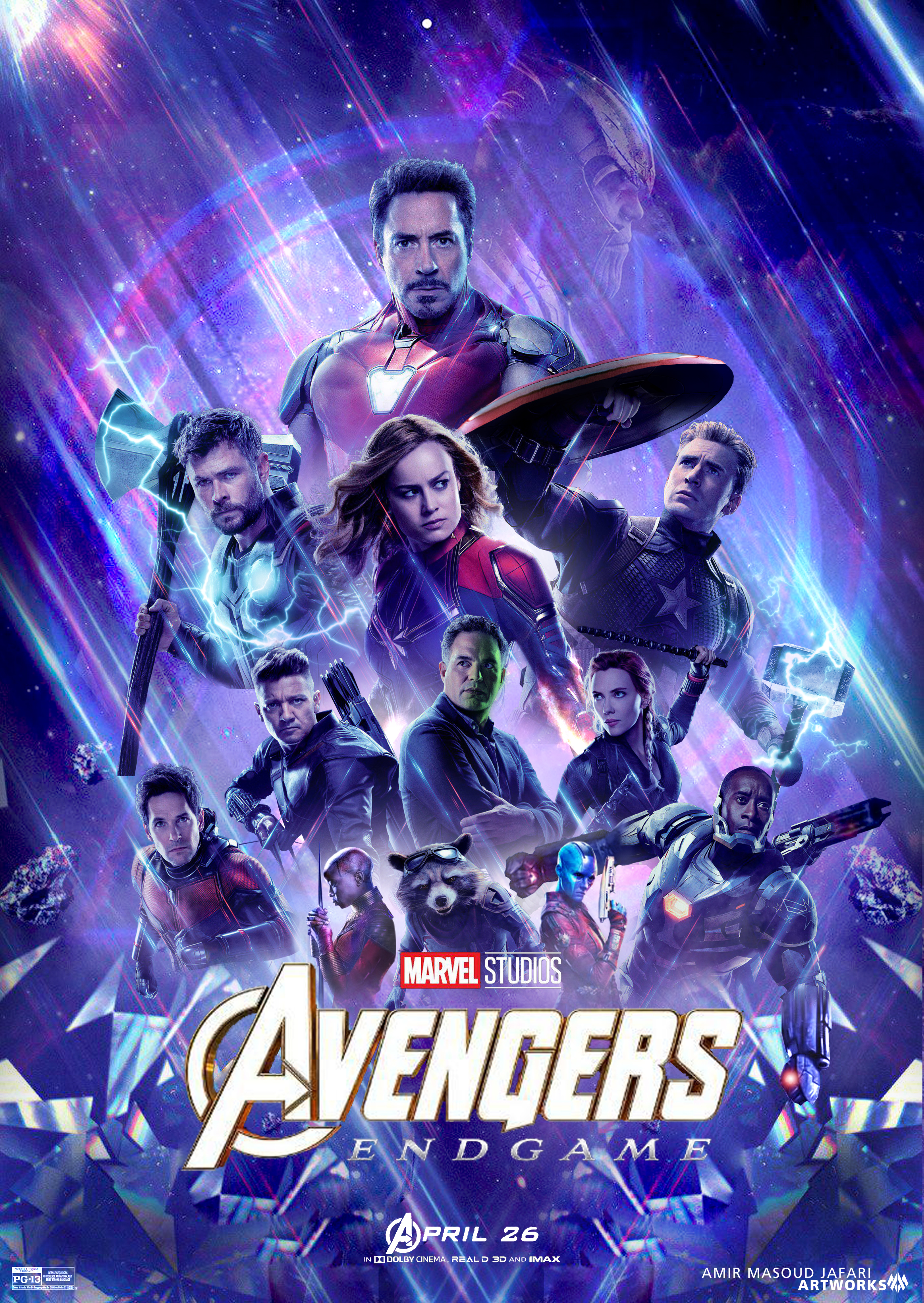 Avengers Endgame Poster by  on  @DeviantArt