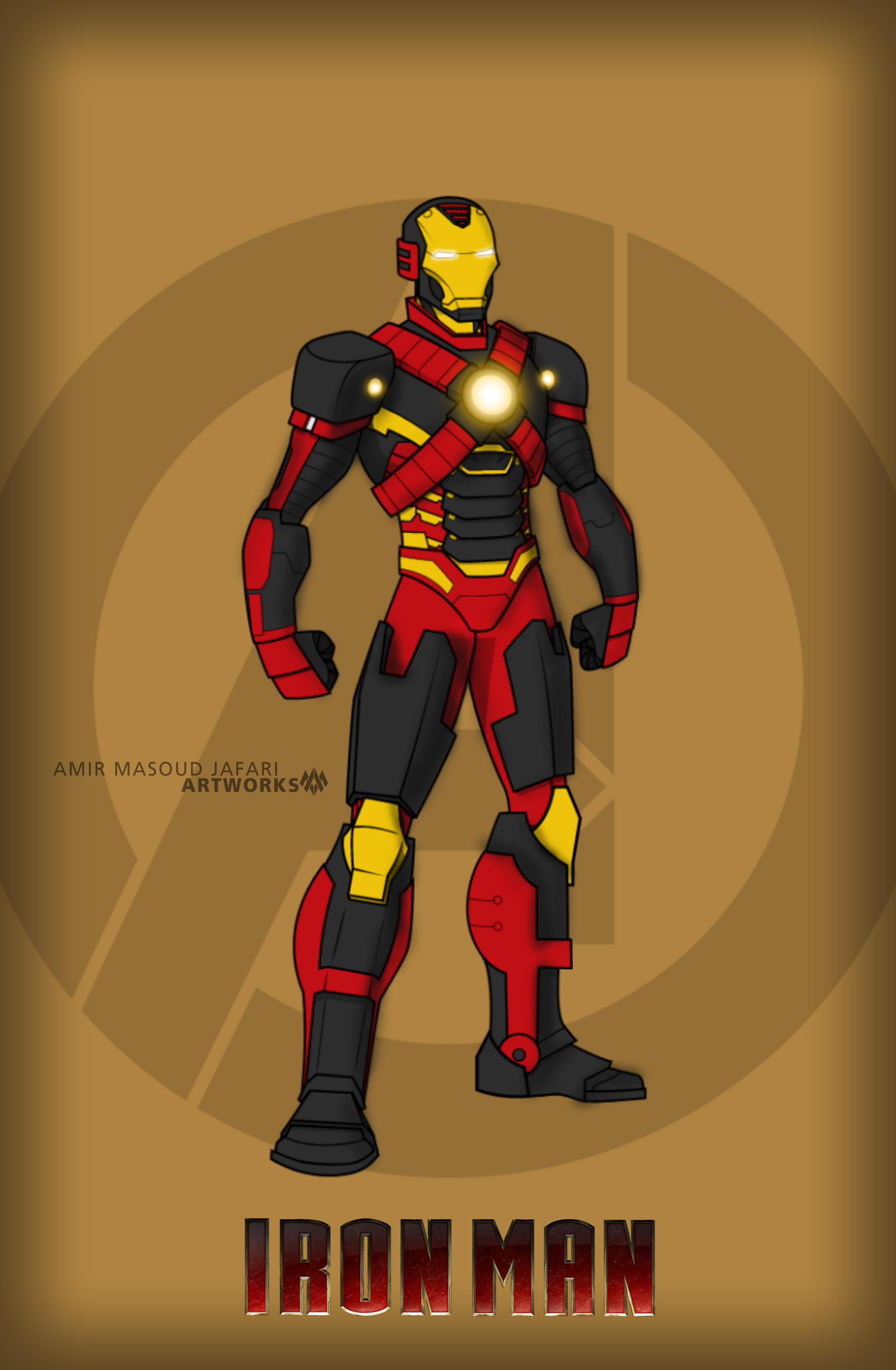 håndjern postkontor fejl Iron Man Fan-Armour (V.3) by amirmasoudjafari on DeviantArt