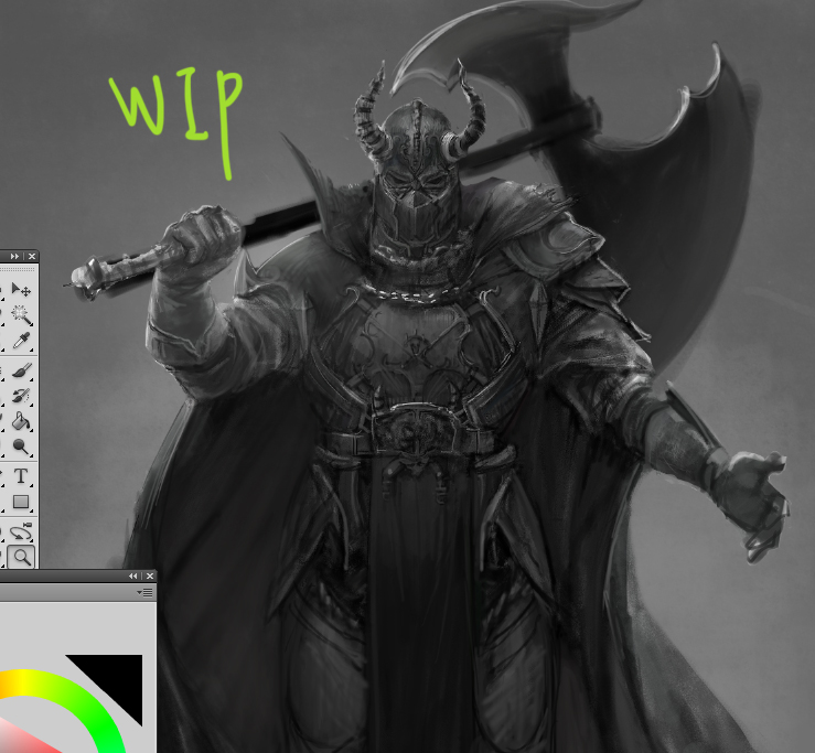 WIP knight