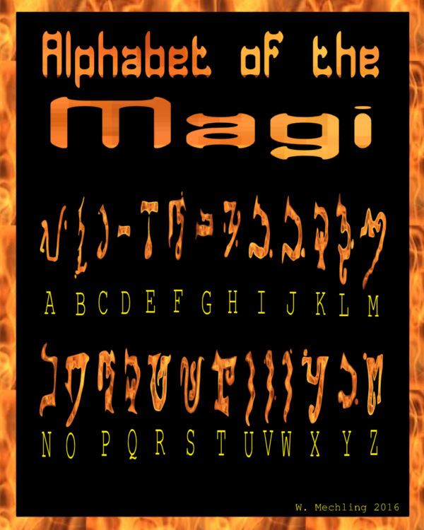 Magi Alphabet by FredMonster on DeviantArt