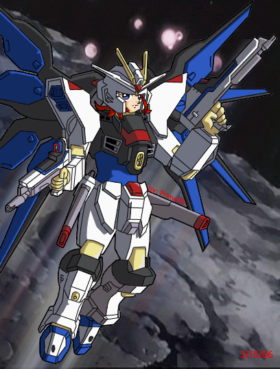 Myself in Strike Freedom Armor by prime92