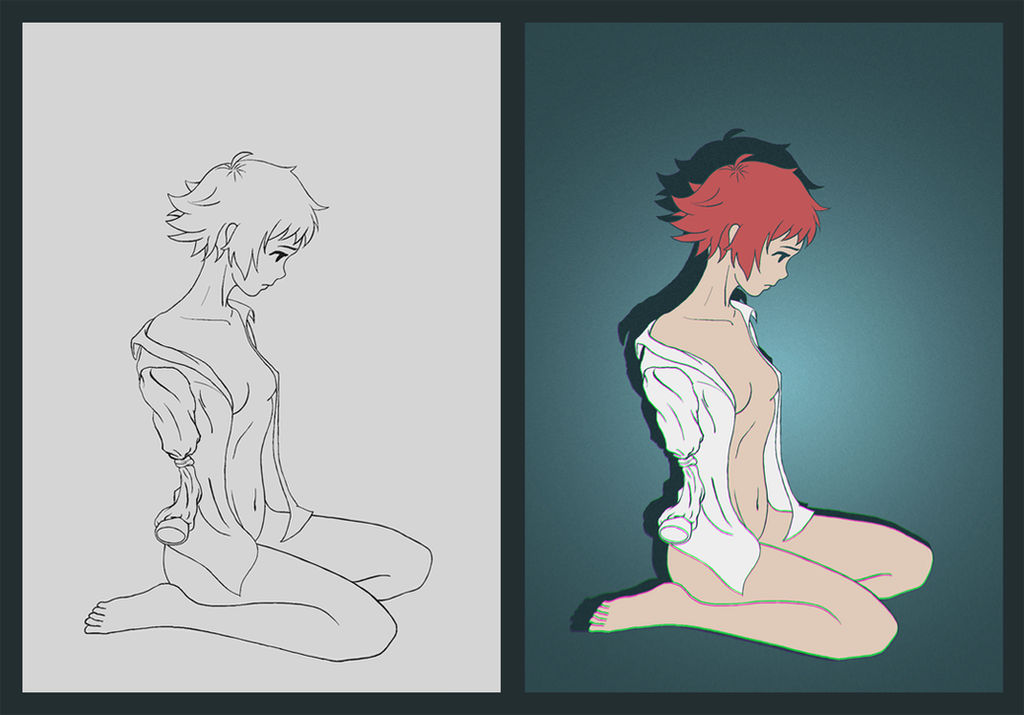 RSketch 05 (Rin Tezuka)