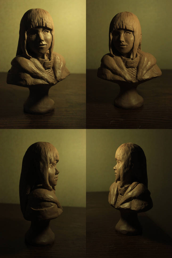 Hina-bust by Danikatze Hina-bust by Danikatze