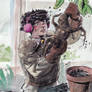 Inktober 9th: Pomona Sprout