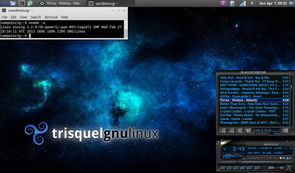 Trisquel GNU/Linux by BarrelsBottom on DeviantArt