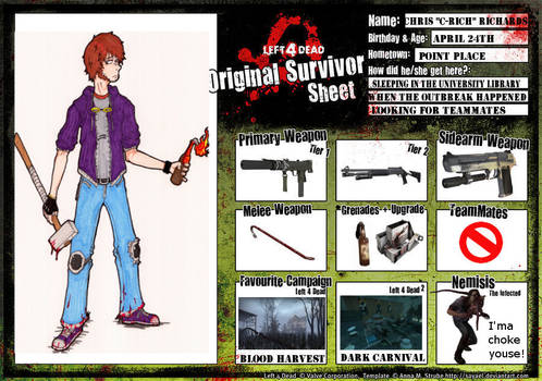 L4D Survivor Sheet