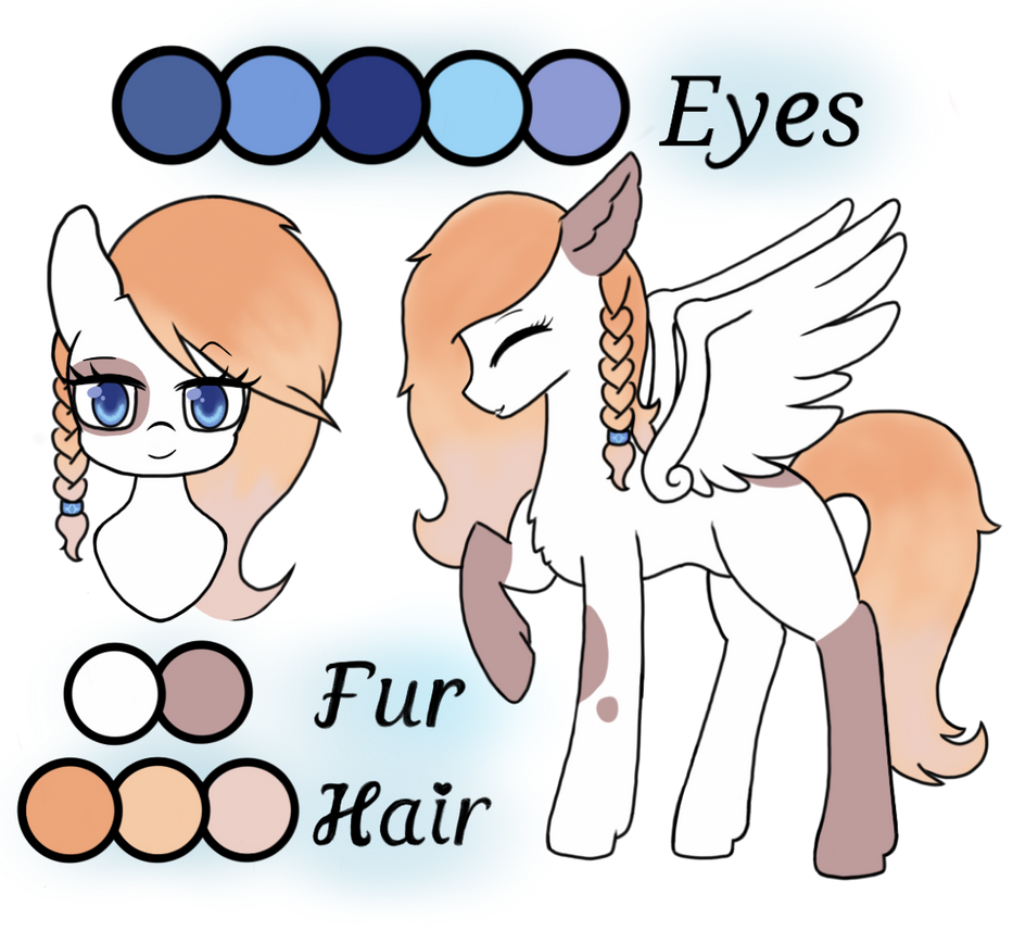 My mlp Oc reference sheet by TheFrozenDiamond on DeviantArt