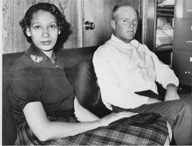 Mildred Loving and her husband