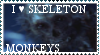 I love skeleton monkeys -stamp by Aliciez-Randomness