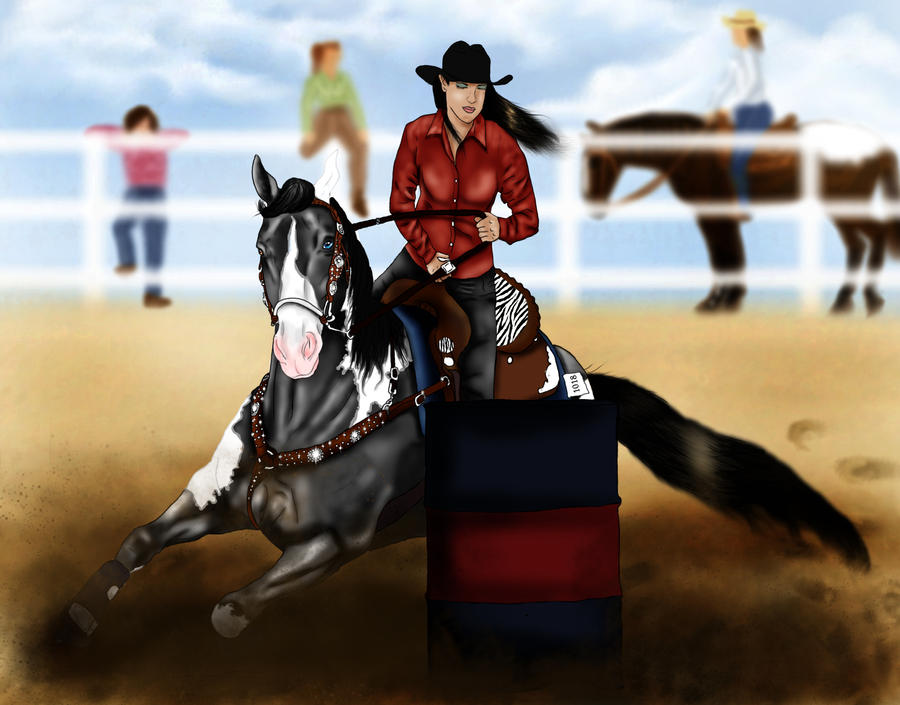 Dazzle Barrel Race Enrty by ShiningSparkRanch on DeviantArt